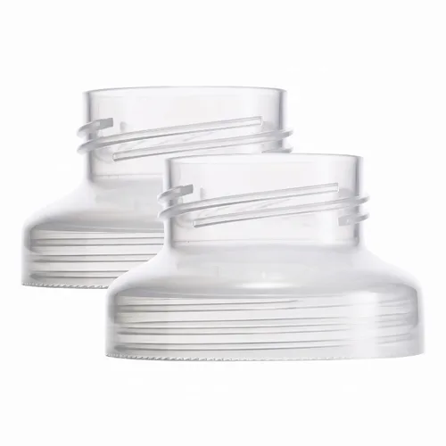 Vista 7 de Boon Nursh - Adaptador de extractor de leche de cuello ancho, funciona con extractores de leche Spectra y Avent, biberones compatibles