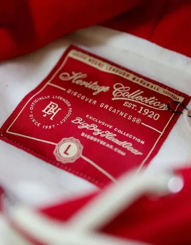 Vista 8 de NLBM Negro Leagues Heritage Sudadera con capucha Kansas City Monarchs Rojo