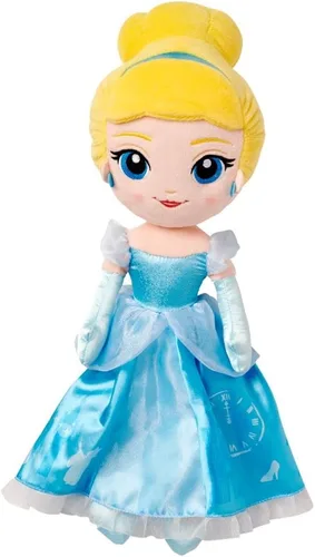 Vista 17 de Disney Store Muñeca de peluche oficial de Tinker Bell Princess, muñecas de princesa de Disney con características bordadas, Peter Pan, muñecas