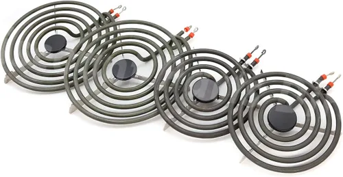 Vista 6 de Paquete de 4 quemadores eléctricos MP22YA, 2 x 6 pulgadas MP15YA y 2 x 8 pulgadas MP21YA, compatible con las gamas eléctricas Hardwick, Kenmore
