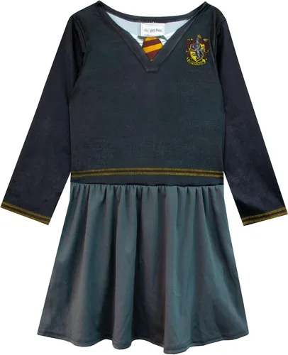 Vista 2 de Harry Potter Disfraz Hermione Girls con varita y peluca