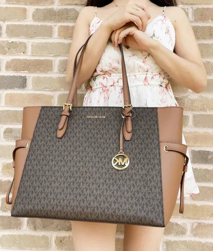 Vista 4 de Michael Kors Gilly Jet Set - Bolsa grande con cordón en la parte superior
