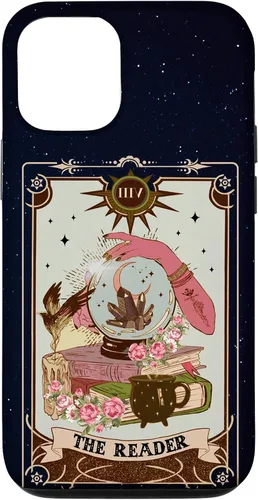 Vista 28 de Tarot Card Lover Tarot Reader Fortune Teller Book Lover Funda para iPhone 17