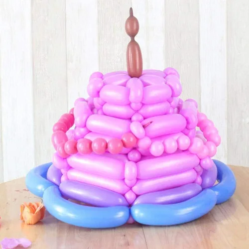 Vista 3 de Globos mágicos de animales, 200 globos de bricolaje, kit de animales, globos mágicos, flores, globos de látex para bodas con forma de animales