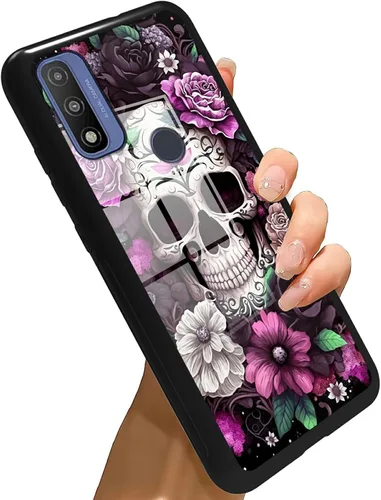 Vista 274 de Funda para Motorola Moto G Stylus 5G 2021 de vidrio templado, funda negra con diseño de mujer negra africana para mujeres y hombres, antiarañazos, a