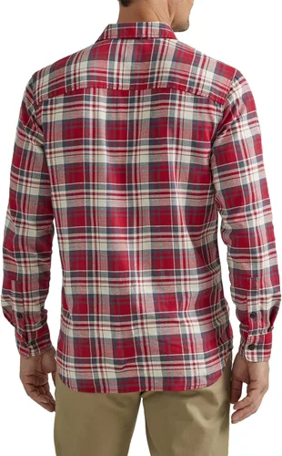 Vista 2 de Lee Men's Extreme Motion All Purpose Long Sleeve Worker Shirt