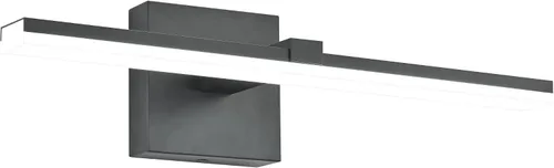 Vista 32 de Luz de tocador de baño negra de 32 pulgadas, LED moderna, 3CCT, regulable, 24 W, luminarias de baño sobre espejo 3000 K/4500 K/6000 K, 3