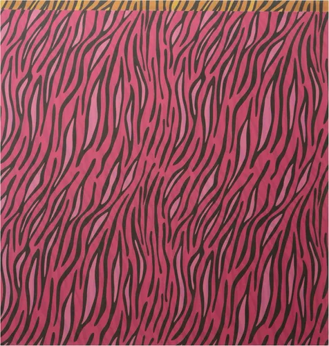 Vista 2 de Reminisce Jungle-icious - Papel de recortes de doble cara de 12 x 12 pulgadas, estampado de tigre