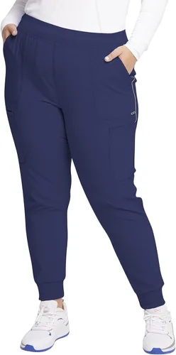 Vista 4 de Women Scrubs Pant Mid Rise Jogger CK080A
