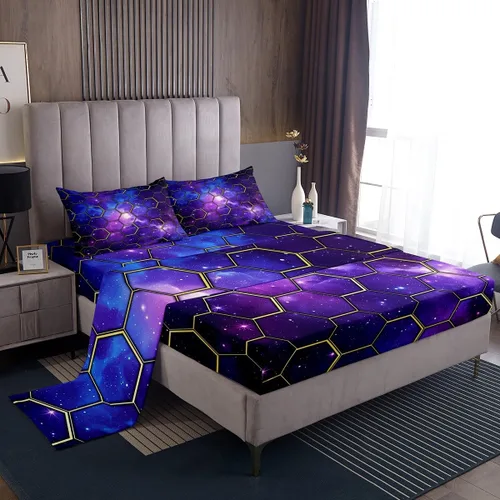 Vista 38 de Manfei Juego de sábanas de baloncesto para niños, tamaño individual, juego de ropa de cama temática deportiva para decoración de habitación de niños