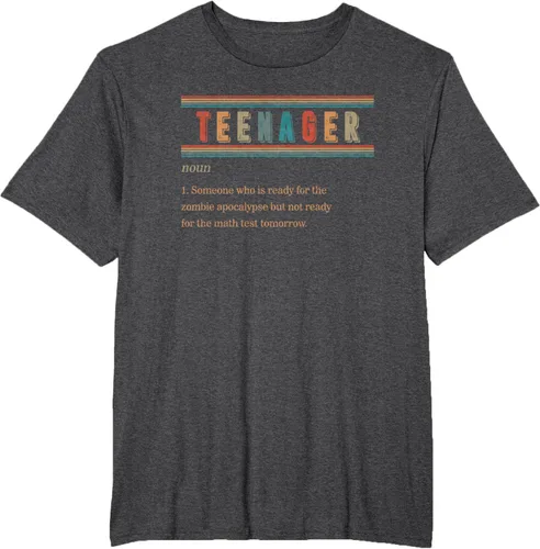 Vista 20 de Camiseta divertida de regalo de cumpleaños para niñas y niños y adolescentes, Negro, S