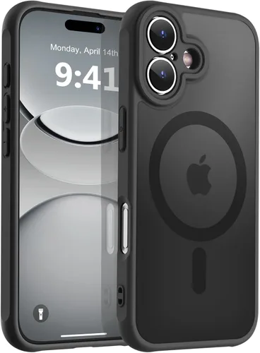 Vista 135 de MOCCA - Funda magnética resistente para iPhone XR de 6.1 pulgadas, compatible con MagSafe, funda con protección contra caídas de grado militar