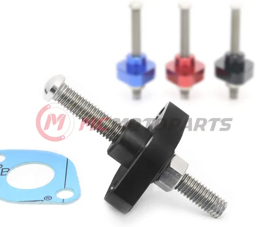 Vista 3 de MC MOTOPARTS CNC ajustable HP Manual Cam cadena tensor compatible con DRZ 250 01-07 02 03 04 05 06 (negro)