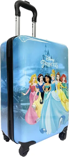 Vista 5 de Fast Forward Spiderman - Maleta de viaje de 20 pulgadas con ruedas para niños, Princesa-nuevo, Equipaje giratorio