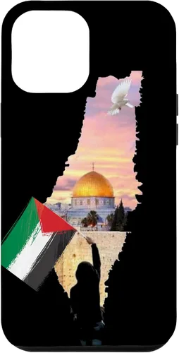 Vista 26 de Boy Hold Palestine Map Flag Jerusalem's City Palestinians Case for iPhone 17