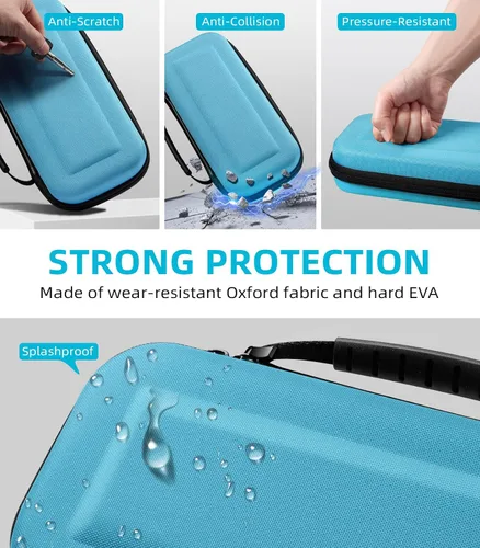 Vista 68 de TiMOVO Carrying Case for Nintendo Switch 2 (2025), Large Capacity Protective Hard Shell Portable Travel Case Pouch for Switch 2, with 10 Game Card