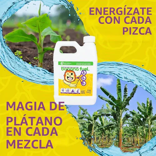 Vista 5 de Fertilizante líquido de combustible de plátano de Wellspring Gardens