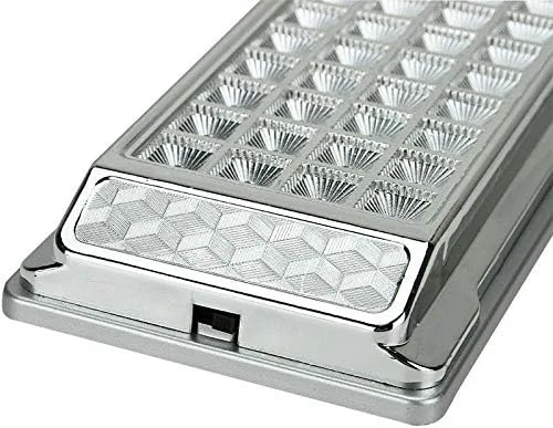 Vista 2 de Luz interior universal 36 LED luz de lectura techo cúpula techo coche camión barco cromo vivienda