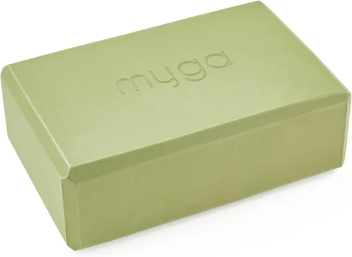 Vista 14 de MYGA Bloque de yoga, ladrillo ligero de espuma EVA para yoga, bloque antideslizante de alta densidad para posturas de yoga, pilates, equilibrio