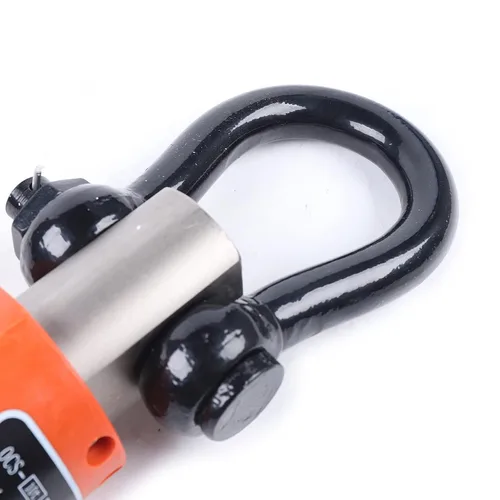 Vista 7 de Báscula colgante industrial resistente 10T, escala industrial de grúa de 22000 libras con medidor de mano, báscula colgante electrónica con gancho
