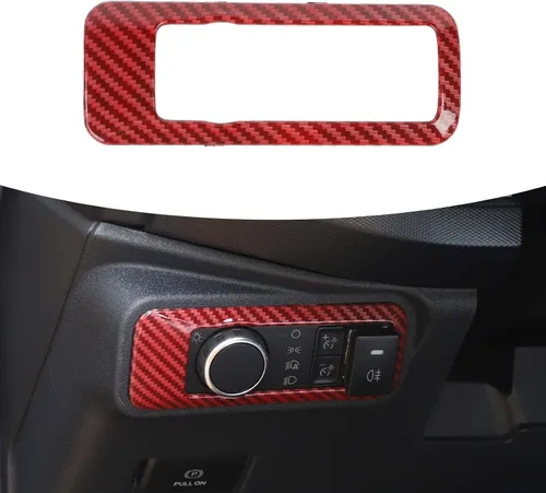 Vista 16 de RAZPOY Cubierta de botón del interruptor de faros para accesorios Ford Bronco 2021-2025 Azul