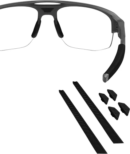 Vista 5 de BLAZERBUCK Kits de calcetines de repuesto para orejas y nariz para gafas de sol Oakley Mercenary Asian Fit OO9424F