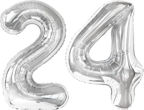 Vista 302 de Globo negro de 40 pulgadas con números del 0 al 9 (cero-nueve), globo de cumpleaños de gran tamaño, globo de helio de aluminio con números grandes