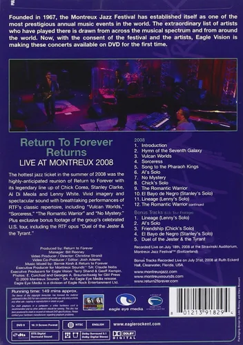 Vista 2 de Live At Montreux 2008DVD