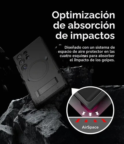 Vista 8 de Ringke Funda para Samsung Galaxy S24 Ultra [todo negro]