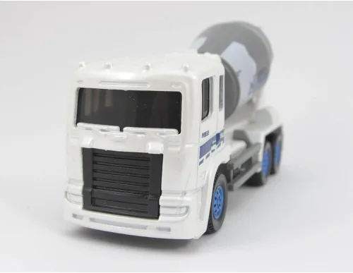 Vista 4 de MBX Matchbox - Plataformas de trabajo Cement King HD (blanco/gris) 8/16