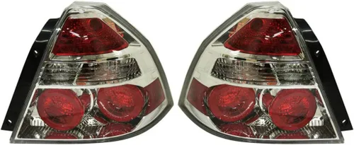 Vista 6 de Para Chevy Aveo Sedan 2007 2008 Conjunto de luz trasera lado del conductor GM2800203 96650771