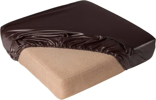Vista 10 de vctops Fundas de cojín 100% impermeables de piel sintética para sofá, cojín elástico de lujo, protector de muebles, funda de asiento lavable, funda