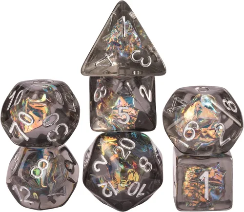 Vista 17 de UDIXI Juego de 7 dados poliédricos DND D&D, RPG D y D con bolsa de almacenamiento para juegos de rol y otros juegos de mesa (Aarakocra)