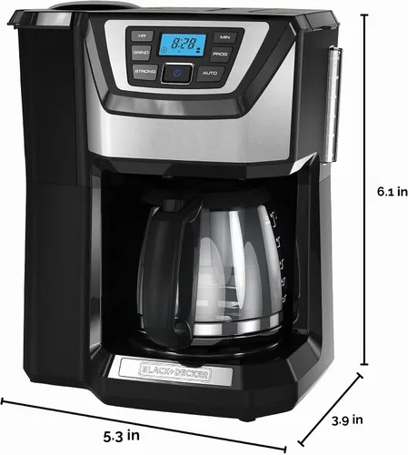 Vista 9 de BLACK+DECKER Farberware - Percolador eléctrico para café (12 tazas)