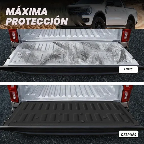 Vista 3 de LASFIT Alfombrilla para portón trasero para Ford Ranger 2023, 2022, 2021