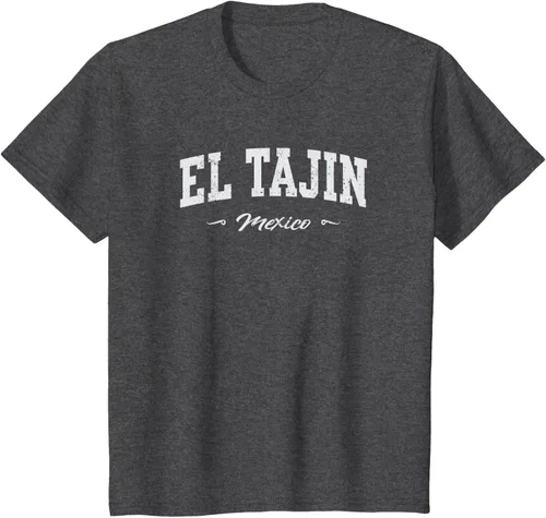 Vista 37 de Camiseta de recuerdo deportivo El Tajin Mexico, Negro