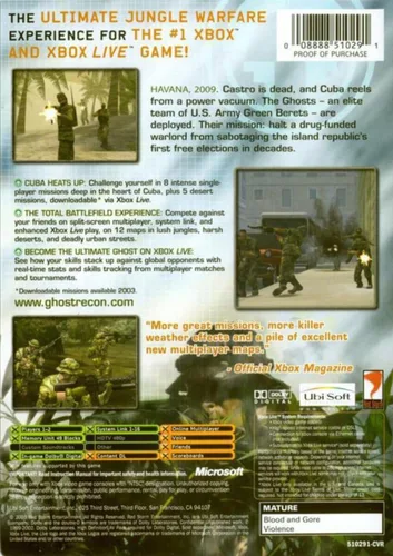 Vista 2 de Tom Clancy's Ghost Recon Island Thunder - Xbox