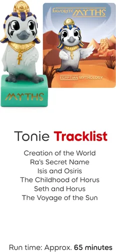 Vista 5 de Tonies Mitos favoritos: figura de juguete de audio de mitología egipcia