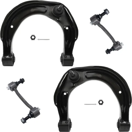 Vista 110 de Detroit Axle - Kit de brazos de control de extremo delantero para Acura 2004-2008 TSX 2003-2007 Honda Accord, 2 brazos de control inferiores, 2