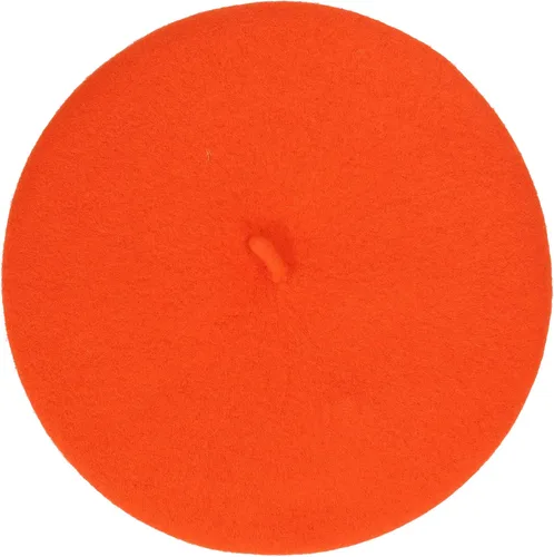 Vista 73 de ZLYC - Boina francesa de lana unicolor para mujeres y niñas