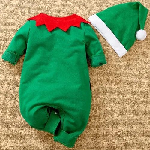 Vista 3 de AGQT Baby Boys and Baby Girls Christmas Santa Claus Costumes Size 0-24 Months