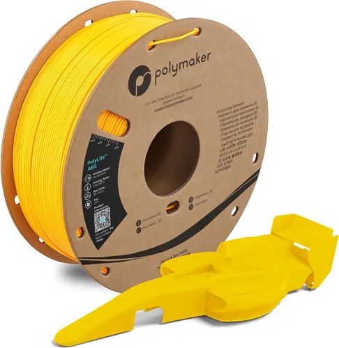 Vista 45 de Polymaker Filamento ABS Pro para impresora 3D de 0.069 pulgadas, color negro, ABS de grado de ingeniería de 2.2 lbs con alta resistencia al calor