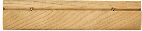 Vista 7 de pandapark Joyero de madera con tapa de vidrio, vitrina de almacenamiento con múltiples compartimentos, marrón nogal (cereza verde)