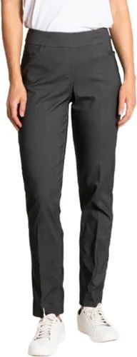 Vista 5 de Slim-Sation Womens Golf Apparel - Women's Regular Pull-On Straight-Leg Pant with Pockets Negro