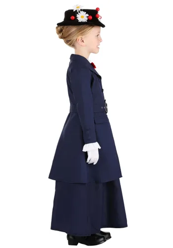 Vista 7 de Disfraz Disney de Mary Poppins para Niños Pequeños Multicolor