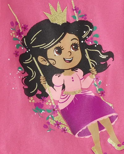 Vista 2 de The Children's Place - Camiseta estampada de manga corta para niños