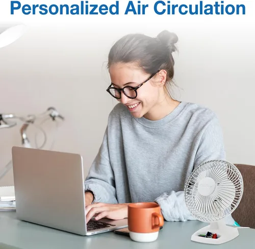Vista 8 de Air King 9146 Ventilador de circulación de 2 velocidades de 6 pulgadas