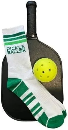 Vista 6 de Calcetines de rendimiento para hombres y mujeres, calcetines deportivos novedosos para deportes, golf, tenis, pickleball yoga, unisex
