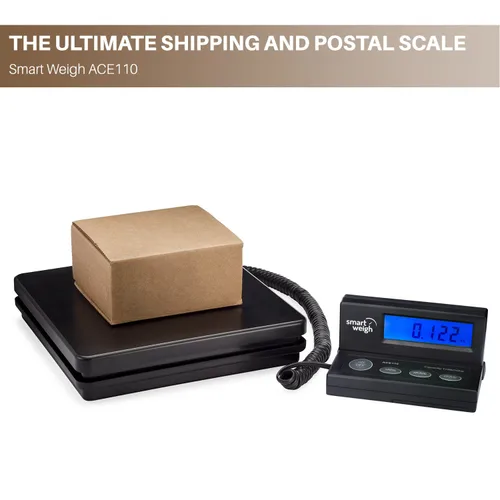 Vista 9 de Smart Weigh - Balanza digital de envío y pesaje postal, 110 lb x 0,1 oz, balanza de Oficina de Correo Postal, UPS, USPS