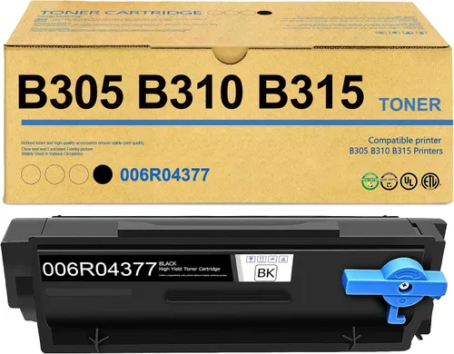 Vista 9 de C310 C315 Black Toner Cartridge 008R13325 High Capacity Replacement for Xerox C310 C315 C410 C415 Printer